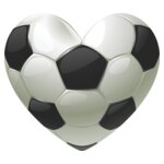 Soccer Ball Heart