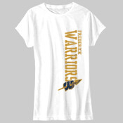 Warriors Vertical - SubliVie Ladies’  Polyester T-Shirt