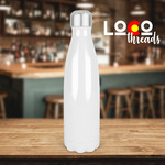Tapered Stainless Steel 17 oz Water Bottle (LoCo)