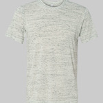 White Marble Unisex Poly-Cotton Short-Sleeve T-Shirt
